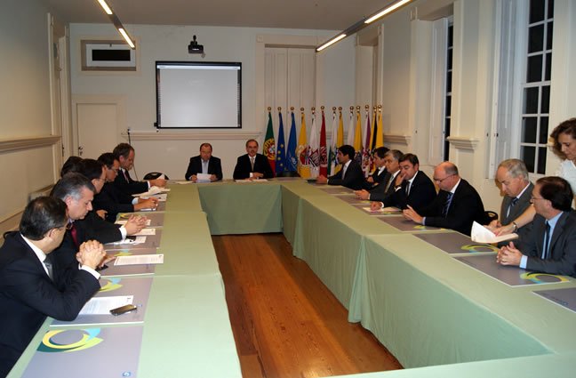 Tomada de Posse do Conselho Intermunicipal da CIM Alto Minho em novembro de 2013